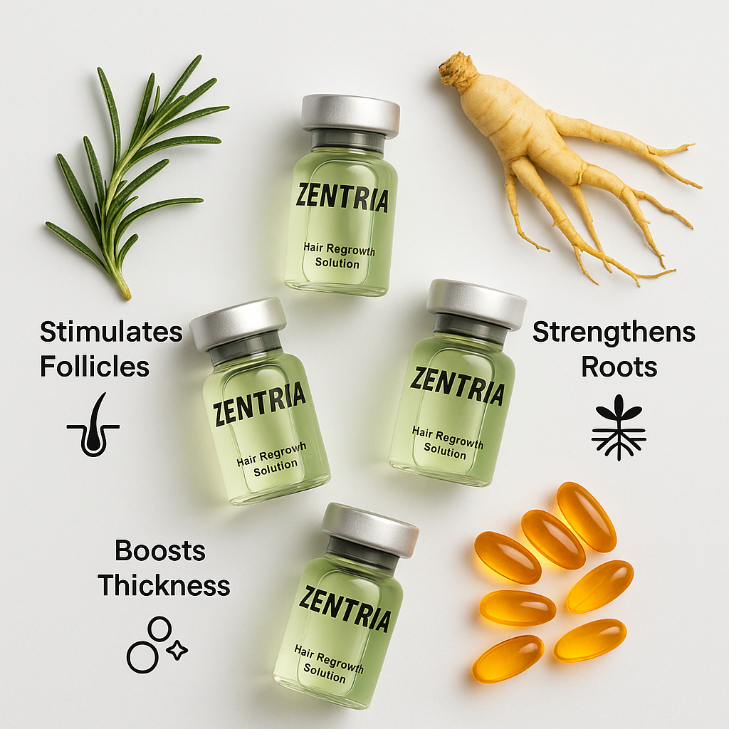 Zentria GrowthX Viral Hair ReGrowth System