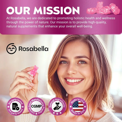 Rosabella™ Viral Hair Growth Gummies (Limited Time Offer)