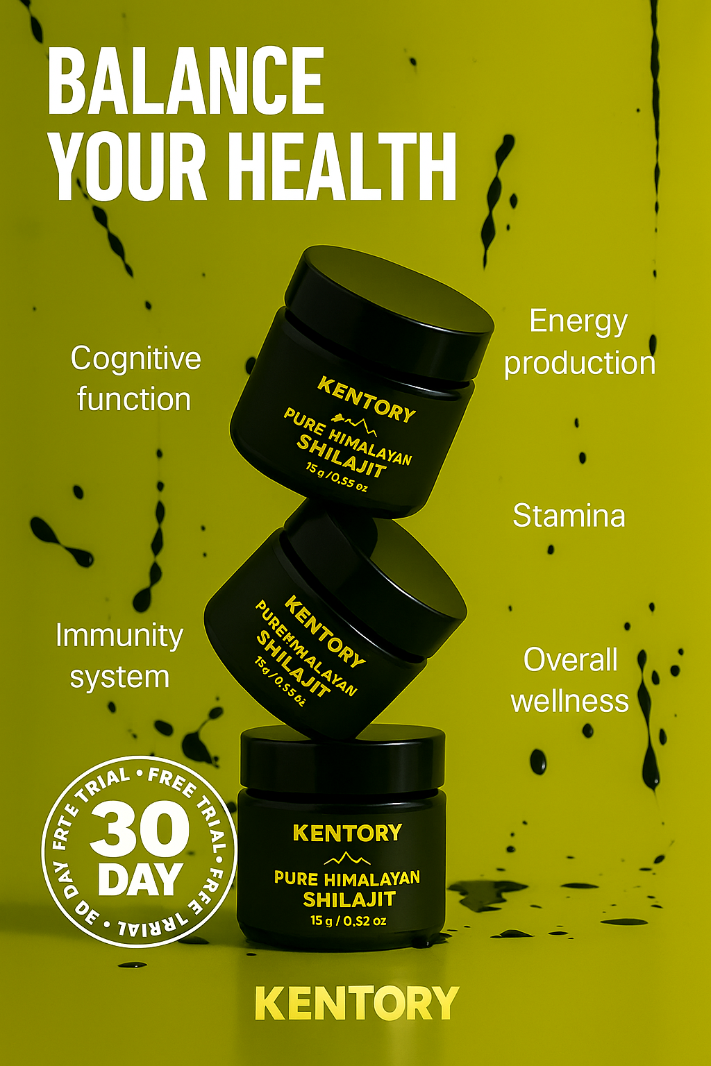 ZENTRIA™  Pure Shilajit Resin